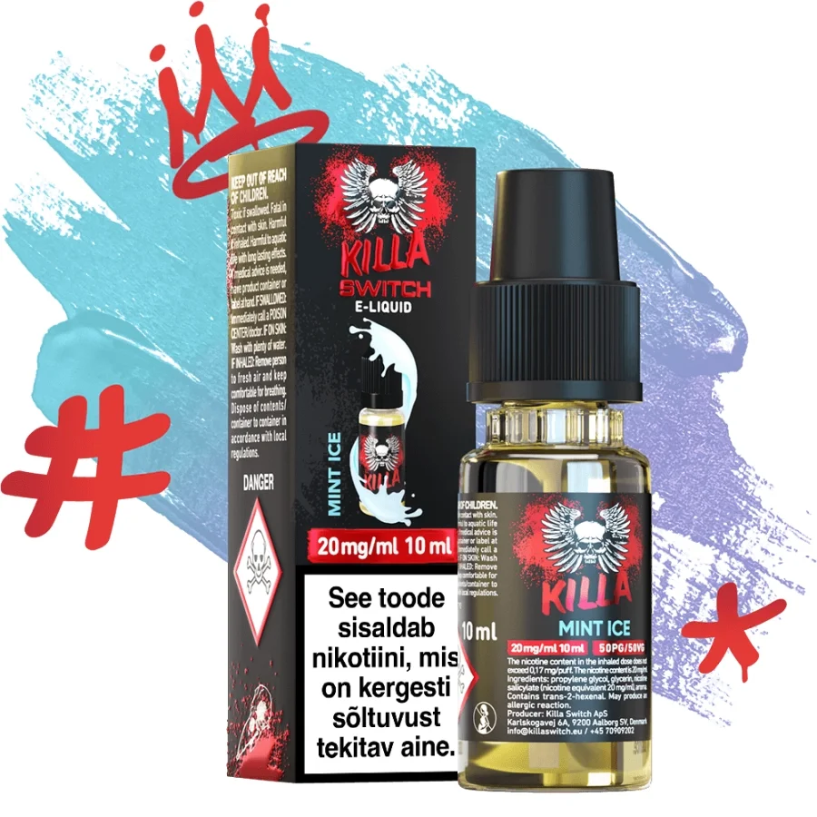 Killa Switch E-vedelik MINT ICE