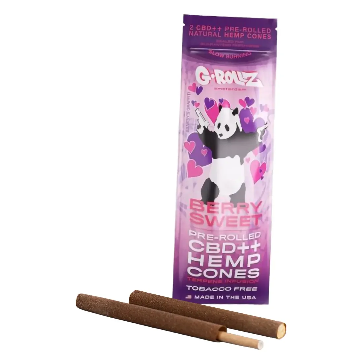 Pre-Rolled Hemp Cones Berry Sweet