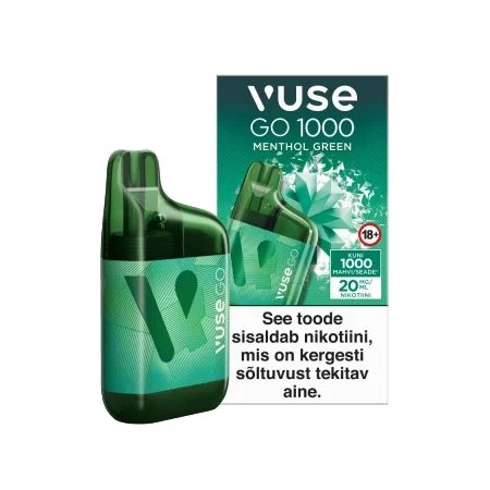 VUSE GO Box Green Menthol 20mg